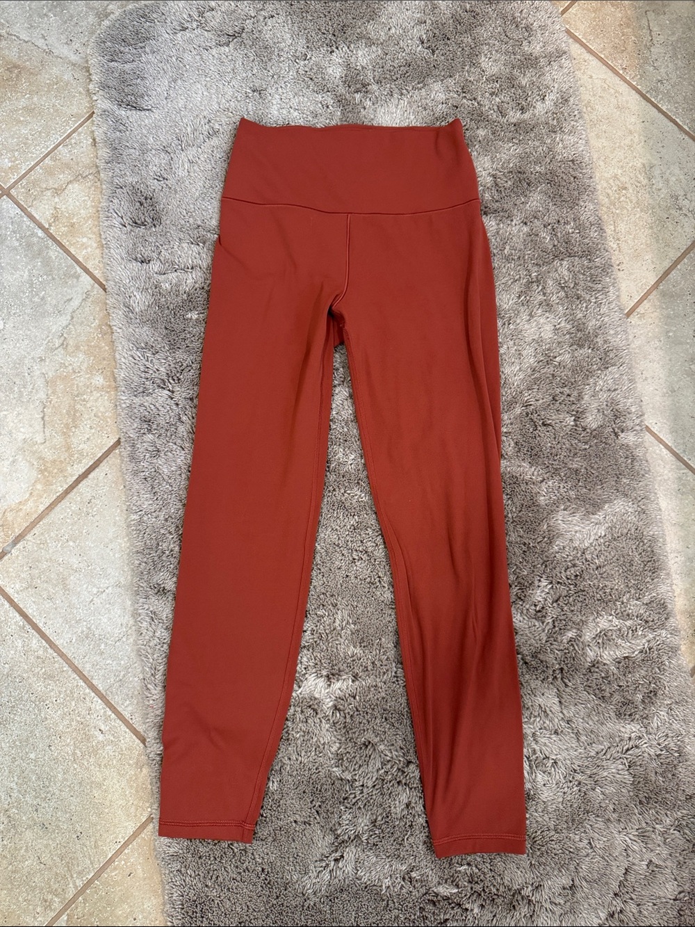 Old Navy Rust-Colored High Waist Leggings